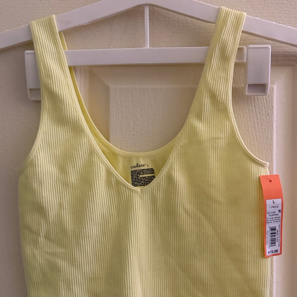 Colsie Ribbed Bodysuit - Picture 2 of 3